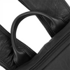 Leather Laptop Backpack Betlewski Cambridge Black  - BPL-01 DDDM