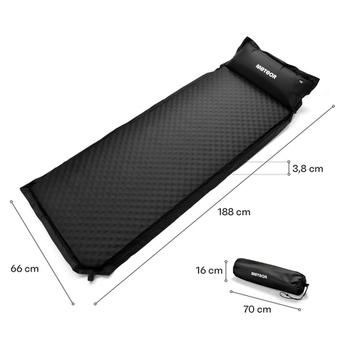 METEOR Self-inflating Mattress / Mat 188 x 66 x 3,8 cm - 16434