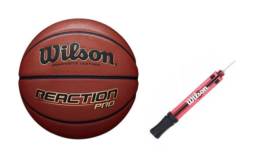 Wilson Reaction PRO Indoor / Outdoor Basketball - WTB10139 + Pump