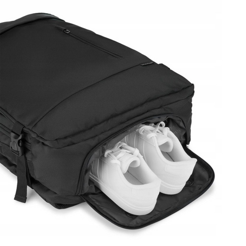 Plecak podróżny bagaż kabinowy Puccini Easy Pack Collection do samolotu czarny - PM9028-1