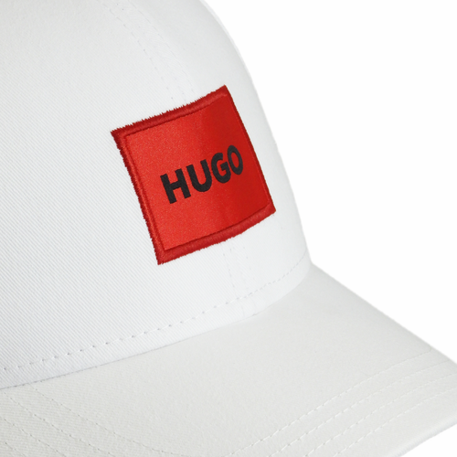 Czapka z daszkiem bejsbolówka Hugo Boss Baseball Men-X 581-RL Biała - 50492745-100