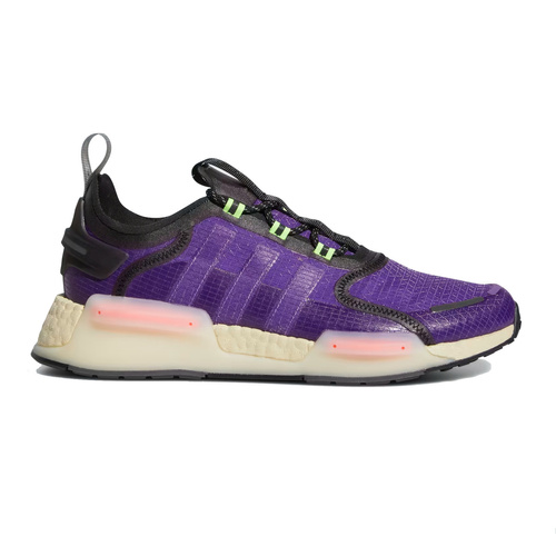 Buty sportowe męskie Adidas NMD_V3 Purple Core fioletowe - GW3062