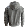  Men's sports hoodie zip-up Air Jordan Brooklyn Fleece Gray - IB7231-091