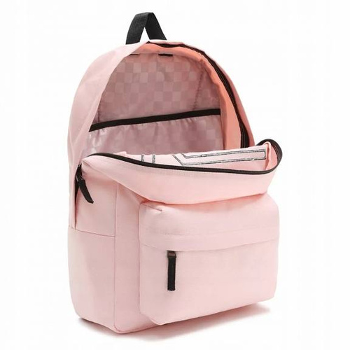 Plecak szkolny młodzieżowy Vans Realm Flying V Powder Pink -  VN0A3UI8ZJY