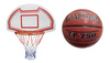 Basketball Backboard MASTER 90 x 60 cm + Spalding Basketball