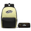 Vans Realm Lemon Tonic Checkerboard Backpack - VN0A3UI6VD7