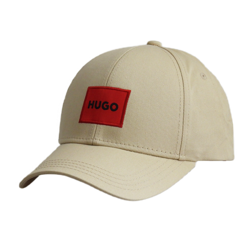Czapka z daszkiem bejsbolówka Hugo Boss X 581-RL Beżowa - 50492745-281