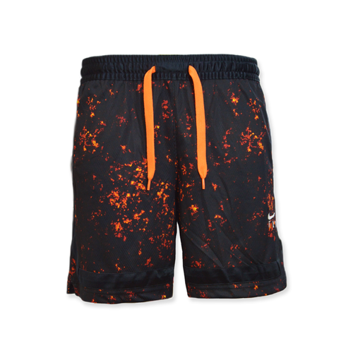 Nike Fly Seasonal Crossover Shorts Wmns Black/Black/Total Orange/Pale Ivory - DH0643-010