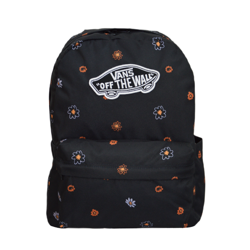 Vans Old Skool Classic Backpack Black Flowers VN000H4YCYW1 + Vans Benched Bag