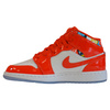 Buty Air Jordan 1 Mid (GS) Barcelona Sweater Red Patent - DC7248-600