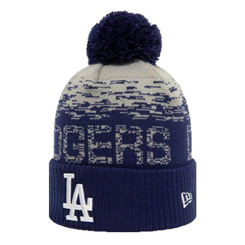 Czapka zimowa New Era MLB  Los Angeles Dodgers niebieska - 11796967