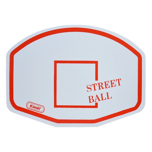 Zestaw kosz do koszykówki Kimet Street Ball Tablica Obręcz z siatką 45 cm + Piłka Spalding Grip Control Indoor/Outdoor