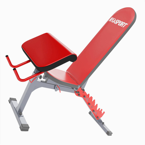 Biceps bench K-SPORT with protection - KSSL013/2