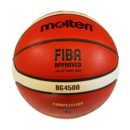Piłka do koszykówki Molten FIBA Approved Indoor Energa Basket Liga - BG4500-PL