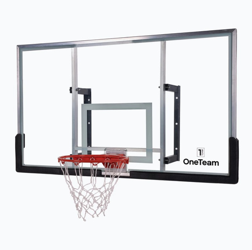 Zestaw do koszykówki OneTeam BB180G Tablica regulowana + Obręcz