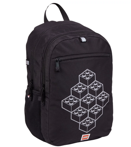 Plecak do szkoły Lego Extended bricks 20222-2511 czarny klocki