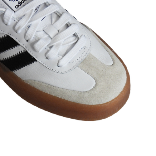 Buty damskie Adidas Sambae na platformie białe - JI1349