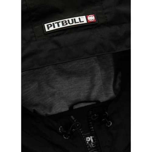 Męska kurtka przejściowa wiosenna Pit Bull West Coast Cabrillo Summer Hooded Czarna - 5230139