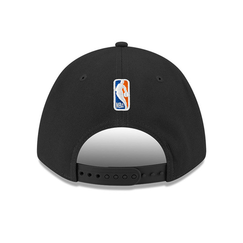 New Era 9FORTY New York Knicks NBA Team M-Crown Black Snapback Cap - 60755480
