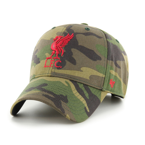 47 Brand Liverpool FC camo woodland camouflage Cap - EPL-BKGRV04CNV-CMB