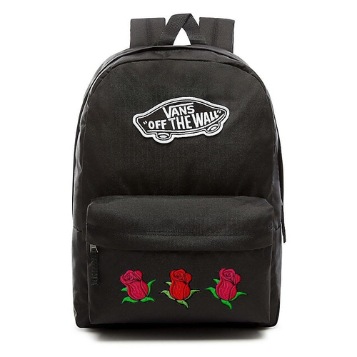 Plecak VANS Realm Backpack Custom Roses róże - VN0A3UI6BLK