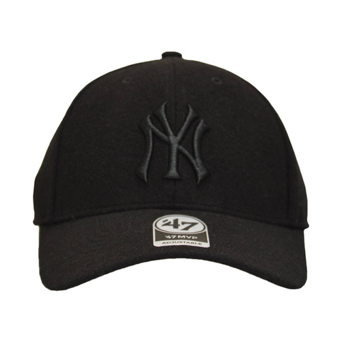 Czapka z daszkiem 47 Brand MLB New York Yankees Melton Snapback czarna