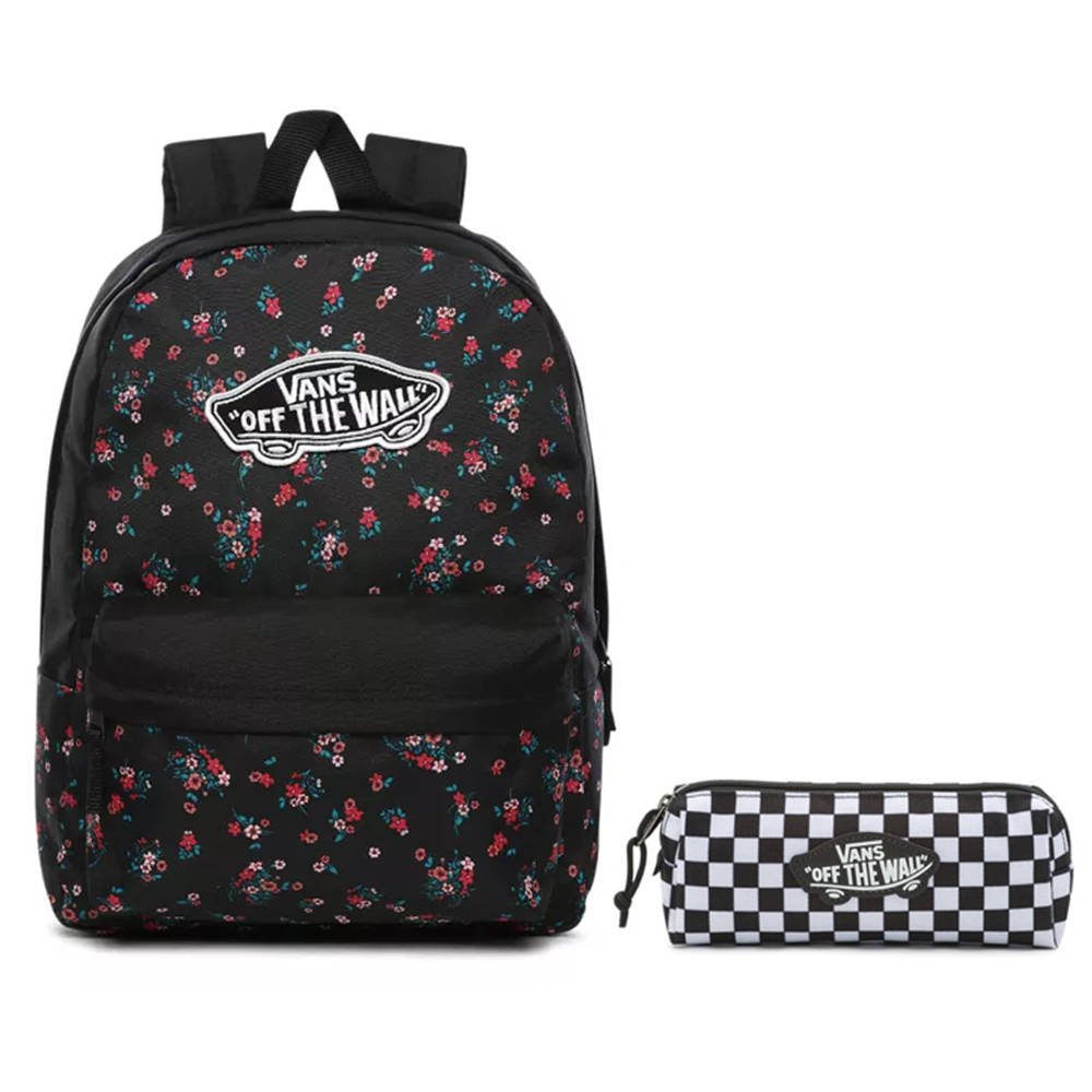 Floral Vn0a3ui6zx3 Vans Backpack With Flowers Vans Realm Beauty
