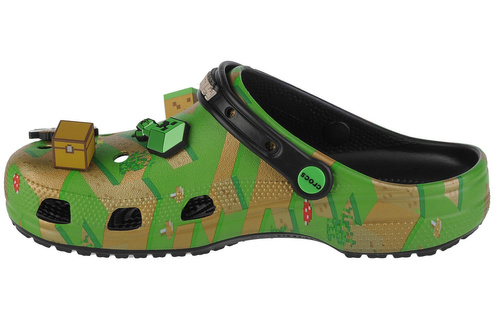 Młodzieżowe Klapki Crocs Elevated Minecraft Classic Clog - 208472-90H