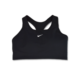 Stanik sportowy Nike Swoosh Pro-padded Bra Wmns Black/White - BV3636-010