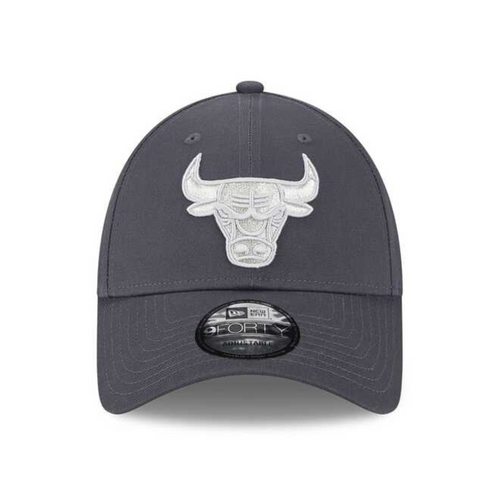 Czapka z daszkiem New Era 9FORTY Chicago Bulls Metallic Strapback - 60424820