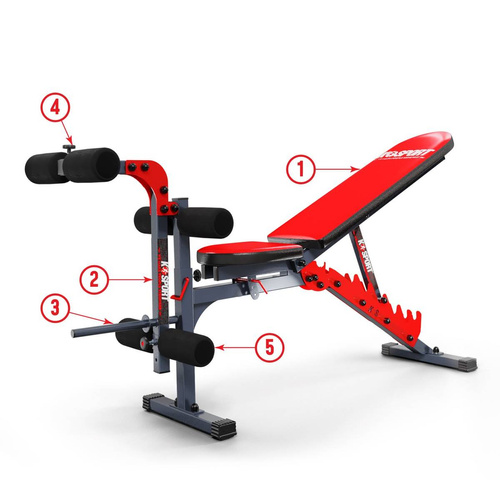 Muscle training machine K-SPORT - KSSL009