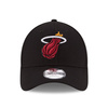 Czapka z daszkiem New Era 9FORTY NBA The League Miami Heat Czarna - 11405603