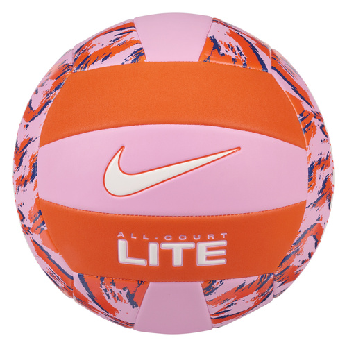 Nike All Court Lite Volleyball Deflated Ball Pink Rise/Safety Orange/White - N.100.9071.657