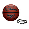 Zestaw Piłka do koszykówki Wilson MVP Outdoor Streetball + Dryblerki Basketo