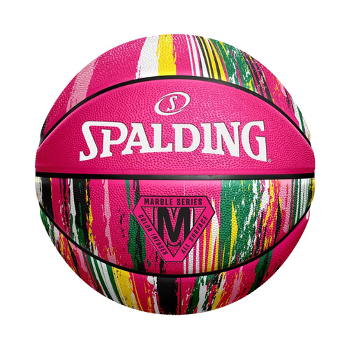 Piłka do koszykówki Spalding NBA Marble Series na orlik - 84-402Z