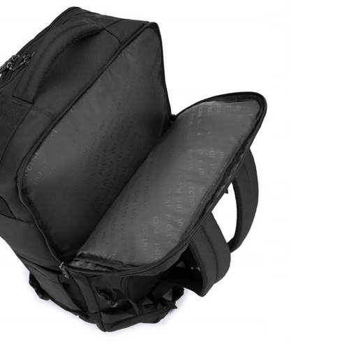 Plecak podróżny bagaż kabinowy Puccini Easy Pack Collection do samolotu czarny - PM9028-1