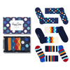 Giftbox 3-pak Skarpety Happy Socks Classic Mix Gift - XMIX08-6000