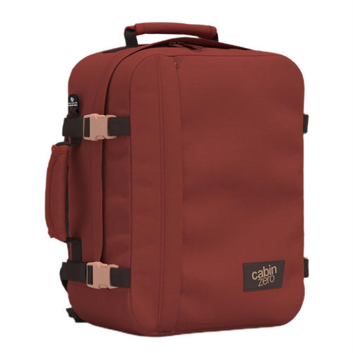 Plecak kabinowy do Wizzair bagaż podręczny Cabin Zero Classic 28L Sangria Red - CZ082406