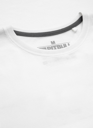 Koszulka męska Pit Bull West Coast Small Logo 140 Biała