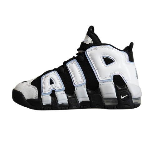 Buty dziecięce sportowe Nike Air More Uptempo GS Kids Shoes Black Cobalt Bliss - DQ6200-001