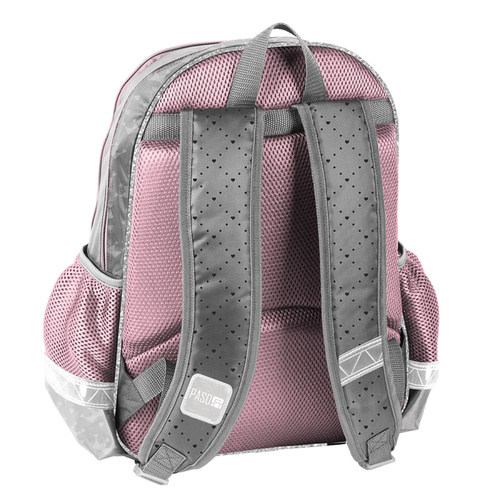 PASO Sweet Kitty School Backpack for Kids Gray - PP23KC-081