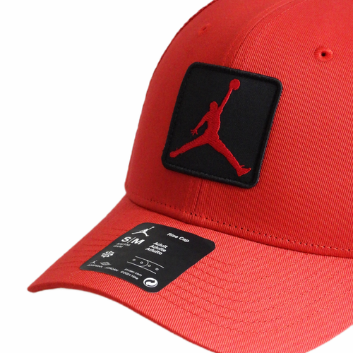 Air Jordan Rise Structured Jumpman Red Trucker Cap- FZ0774-687