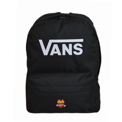 Vans Old Skool Print Backpack Black VN000H50BLK1 + Custom Love Forever