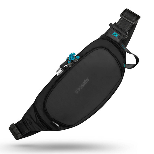 Saszetka biodrowa antykradzieżowa 3,5 l ECO Waist Pack - econyl black - PEC41104138