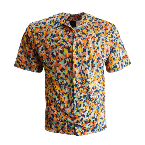 Koszulka męska kolorowa na lato Jordan Essentials Poolside Top Multi-Color - FN4641-622