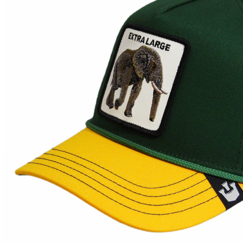 Czapka z daszkiem Goorin Bros. Extra Large Elephant Green Snapback - 101-1328