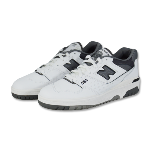 Unisex Sport Shoes Sneakers New Balance 550 Dark Grey Low BB550WTG