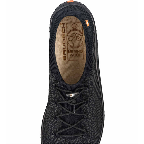 Buty brubeck barefoot merino czarne - SH5004M
