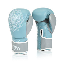 Rękawice bokserskie kobiece Mandala Blue/Grey Yakimasport - 100552