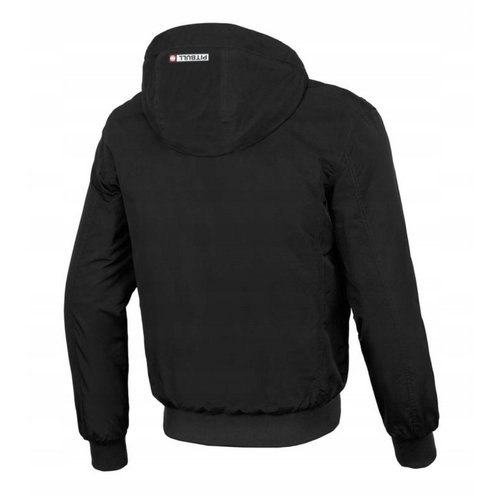 Męska kurtka przejściowa wiosenna Pit Bull West Coast Cabrillo Summer Hooded Czarna - 5230139